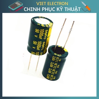 Tụ hóa 1000uf -16v/25v/35v/50v chất lượng tốt.