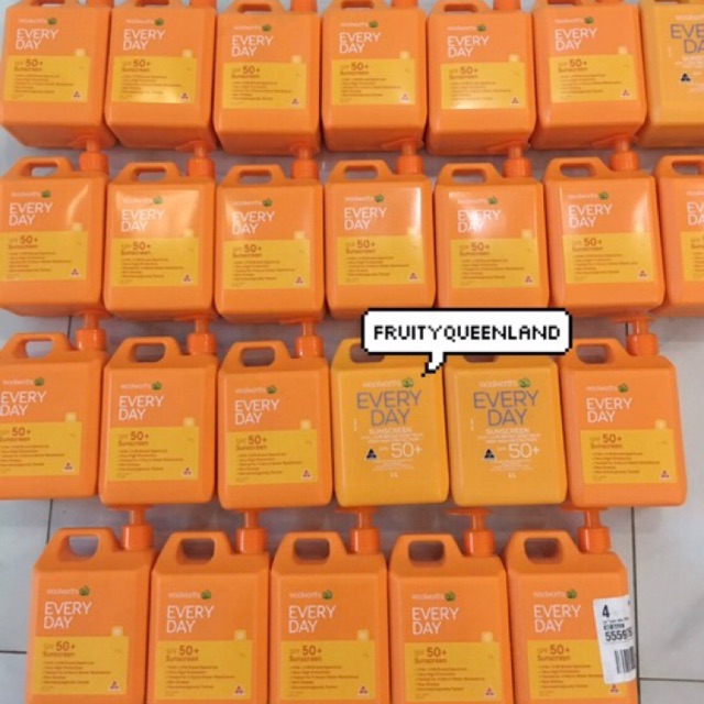 Kem chống nắng Woolworths Everyday Sunscreen SPF 50+