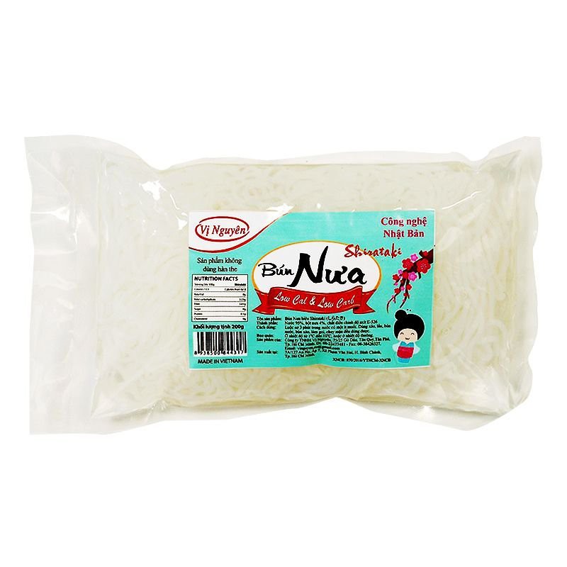 Bún Nưa Keto Das Vị Nguyên 240Gram [Date mới] - không carb - Giảm Cân - Keto Das LL1410 10 mới