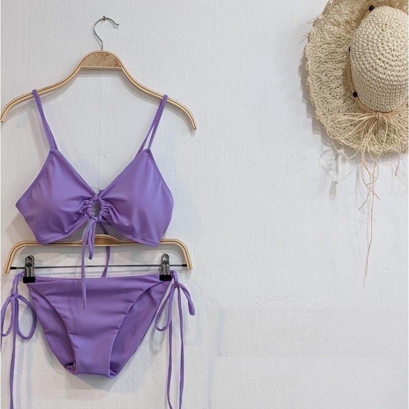 Bikini tam giác màu tím hottrend