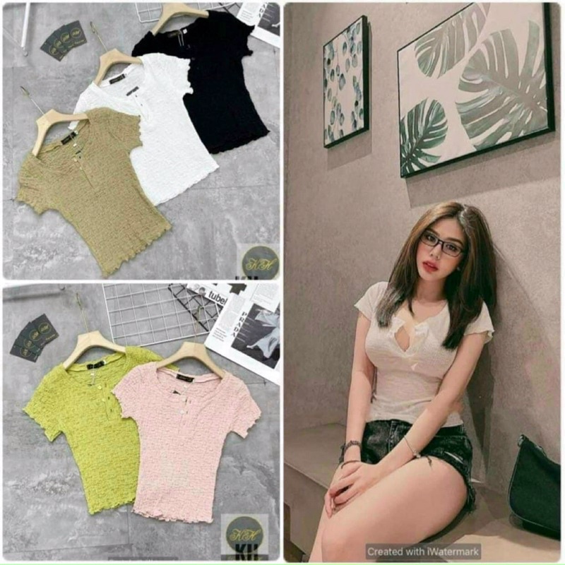 Áo body xốp tôn dáng sang chảnh
