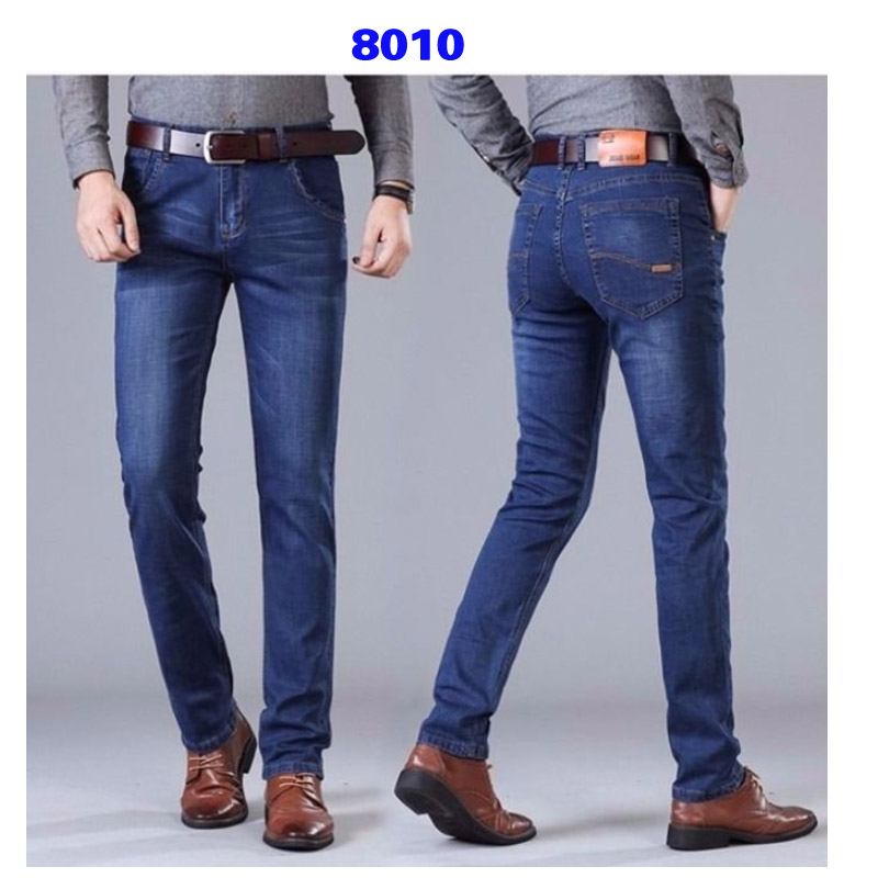 Quần Jeans Nam BEFOYI Dáng Ôm Mỏng Thời Trang