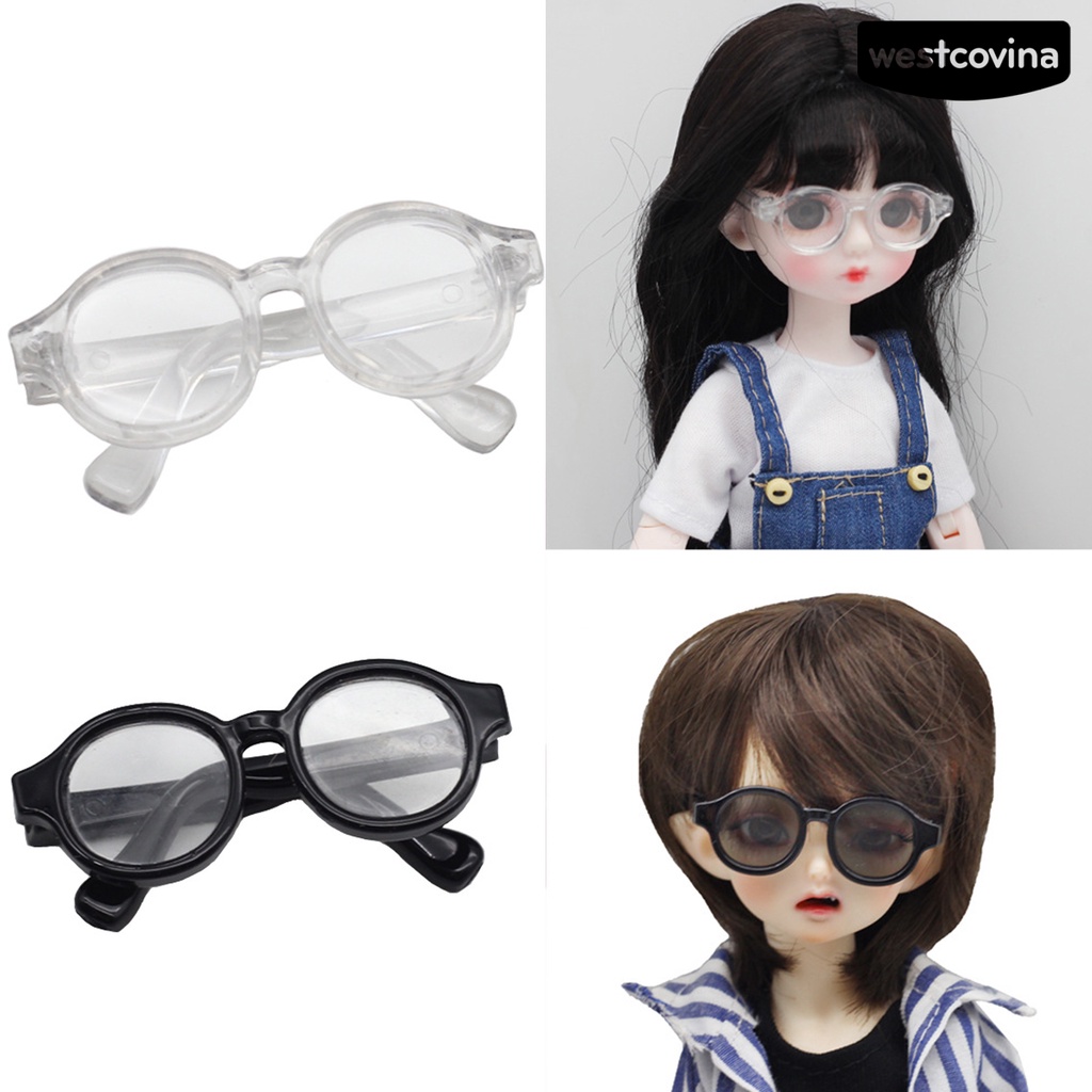 Mắt Kính Búp Bê Trong Suốt Dễ Thương Cho Bé Gái