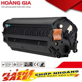 Hộp Mực In 12A Dùng Cho Máy In Canon 2900,3000 (Có Lỗ Nạp Mực/Không Cần Đến Bộ Dụng Cụ Đổ Mực)