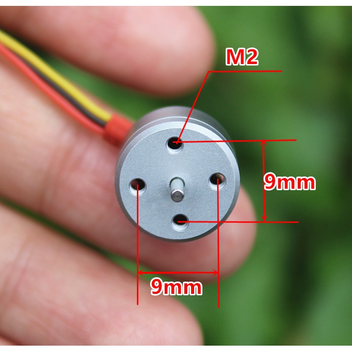 Động cơ motor không chổi than 1104 / 1106 - 4300kv cho mô hình máy bay.