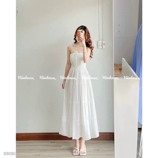 ĐẦM MAXI ỐNG NHÚN THUN