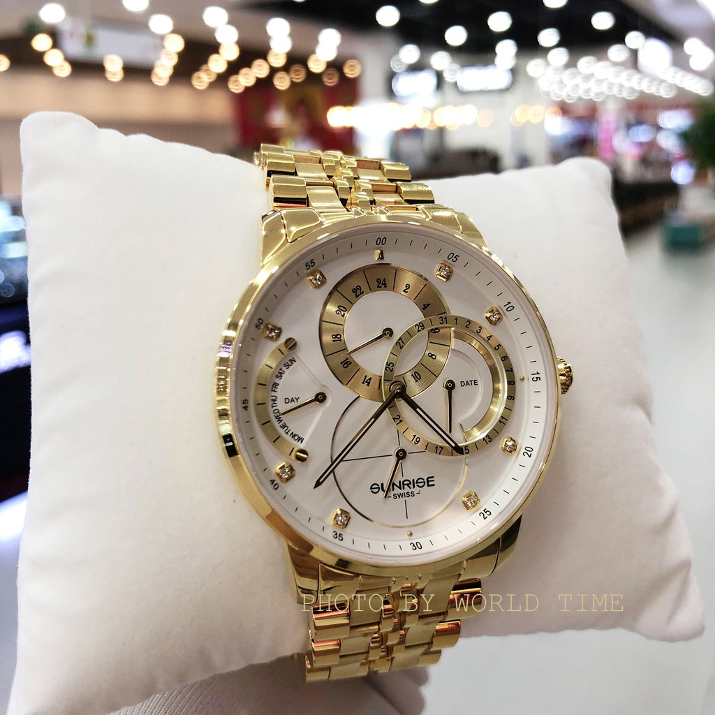 Đồng hồ nam Sunrise 1146SA FD full hộp, thẻ bảo hành 3 năm, kính sapphire chống xước, chống nước | BigBuy360 - bigbuy360.vn
