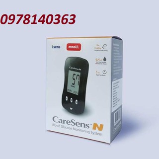 Máy đo đường huyết caresen nhập khẩu hàn quốc tặng 25 que và 10 kim