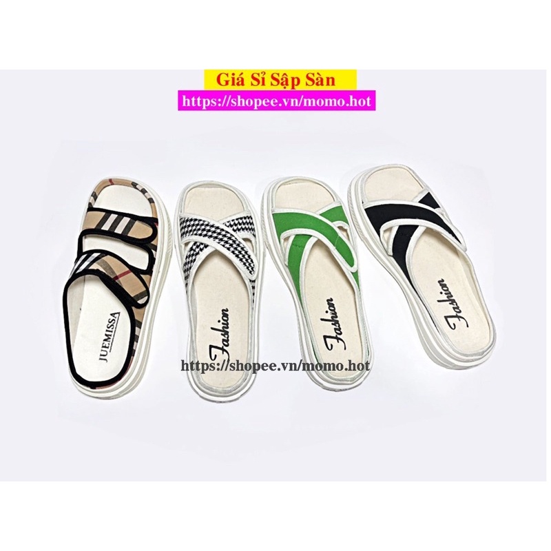 Dép Nữ Quai Chéo Thời Trang Trẻ Trung Sành Điệu ( mã DQC-130)