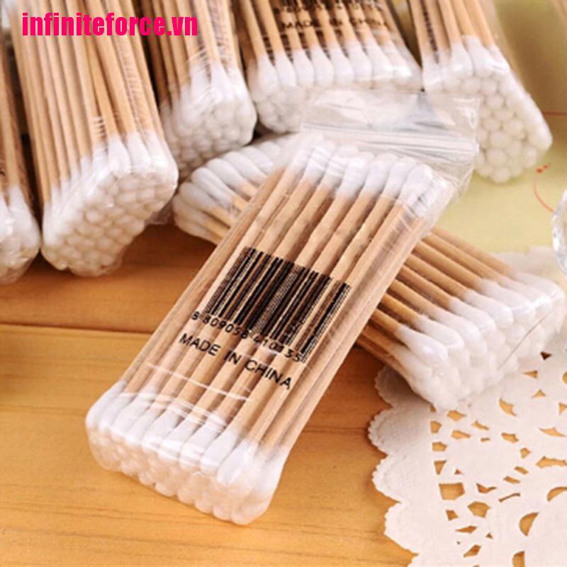 (Hàng Mới Về) Bộ 30 / 35 Tăm Bông cotton Hai Đầu Tiện Lợi Dễ Sử Dụng