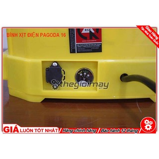 Bình xịt điện 16 lít pagoda 16d
