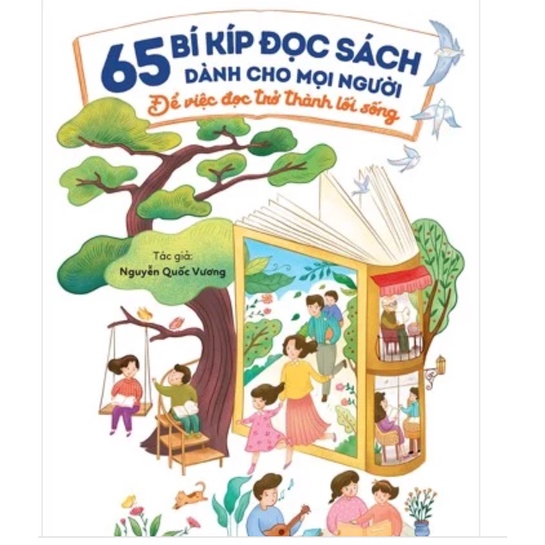 Sách - 65 bí kíp đọc sách dành cho mọi người - Để việc đọc trở thành lối sống