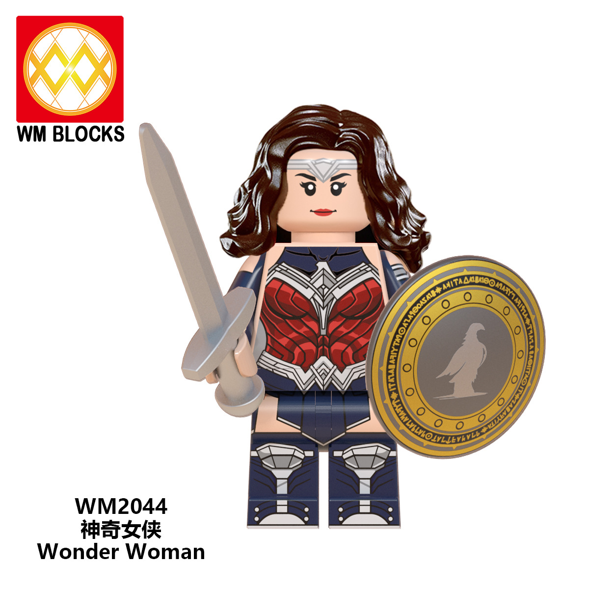Khối lắp ráp lego mô hình Wonder Woman Wm6100 độc đáo