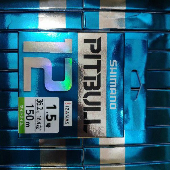 Dây PE Shimano Pitbull X12 Nhật Bản Chính Hãng