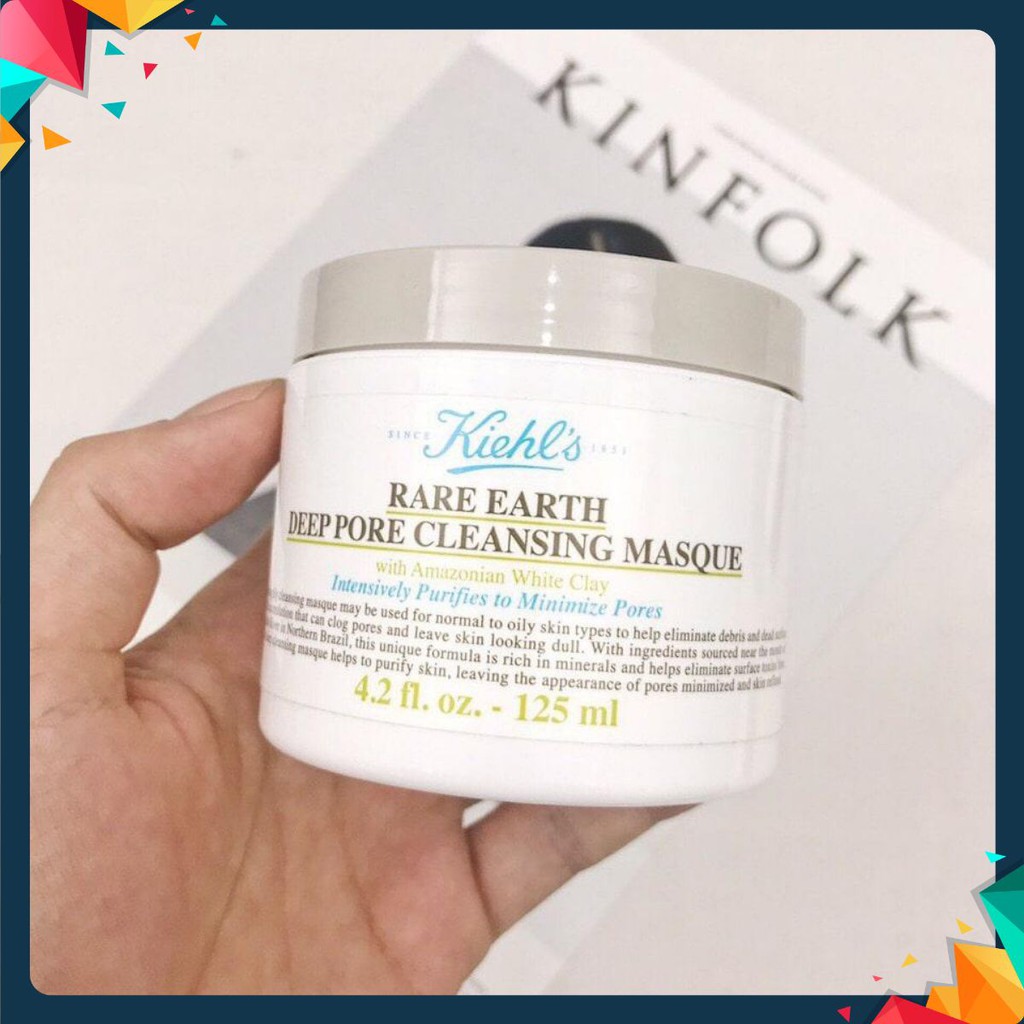 MẶT NẠ đất sét KIEHLS RARE EARTH DEEP PORE 142G giảm sập sàn | BigBuy360 - bigbuy360.vn