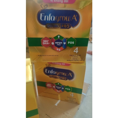 Sữa Bột Enfagrow A+ 4 hộp giấy 2.2kg vị không đổi (mẫu mới). Date 2023