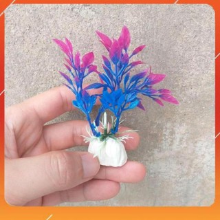 Hết hàng - Cây nhựa trang trí bể cá cỡ mini