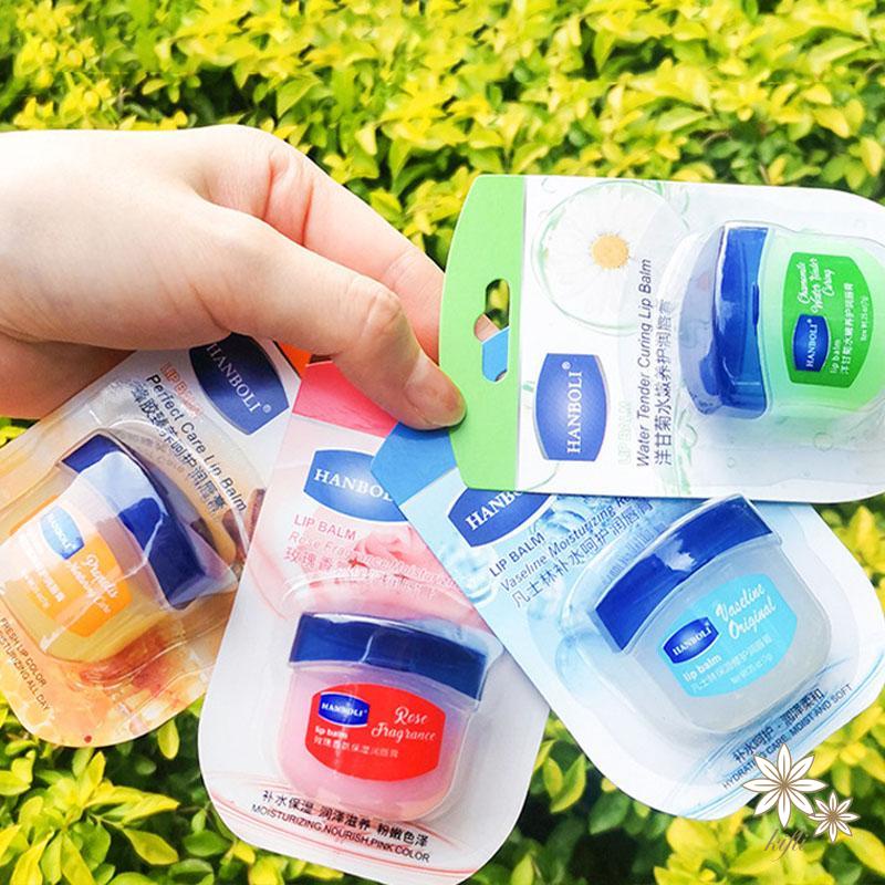 Hộp Mặt Nạ Môi HANBOLI 7g Dưỡng Ẩm Chống Nếp Nhăn Môi