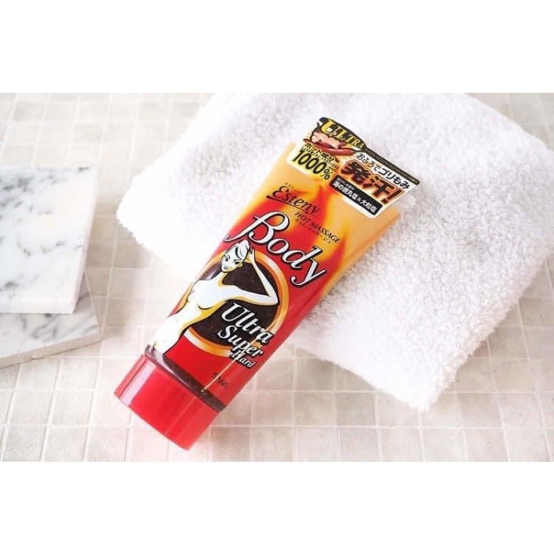 [Hàng_Nhật] Kem Giảm Béo Bụng Esteny Hot Body Ultra Super Hard 240g Nhật Bản [Hàng_Au] [Hàng-Chuẩn-Auth] [Mô-Mô-Shop]