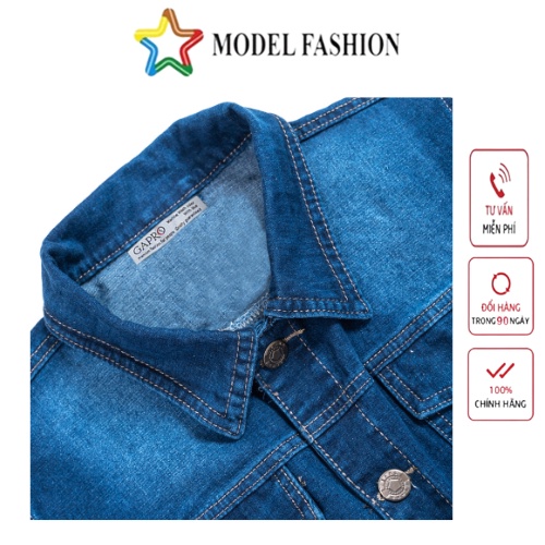 [Mã BMLT30 giảm đến 30K đơn 299K] Áo khoác jean nam Model fashion thời trang cao cấp AKJ008