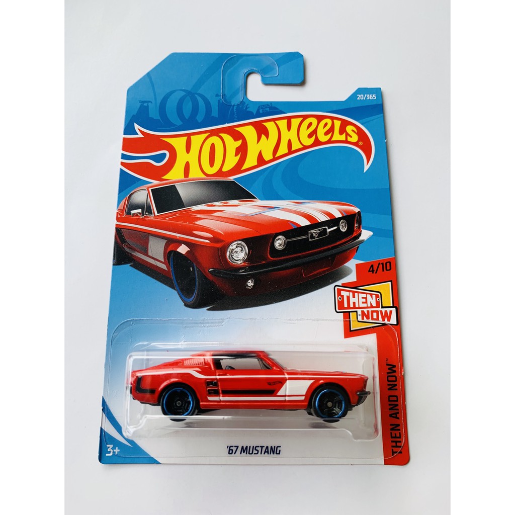 Hot Wheels Mô Hình Xe Hơi Ford Mustang Red Muscle Mania 67