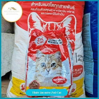 Thức ăn mèo, cám mèo cám hạt cho mèo Zoi Cat nhập khẩu Thái Lan túi 1kg