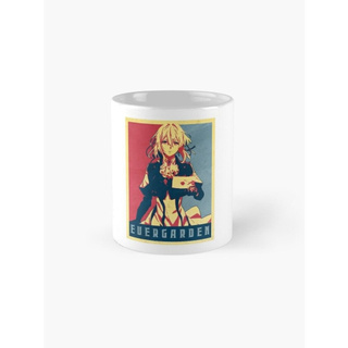 Cốc sứ in hình -Violet Evergarden Political Anime Poster-MS 381