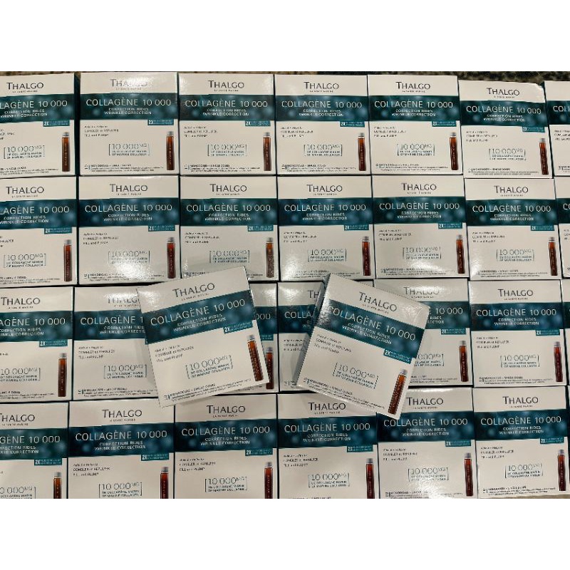 Nước uống collagen, collagen 10000 Thalgo của Pháp cho làn da căng bóng, tươi trẻ, đều màu da