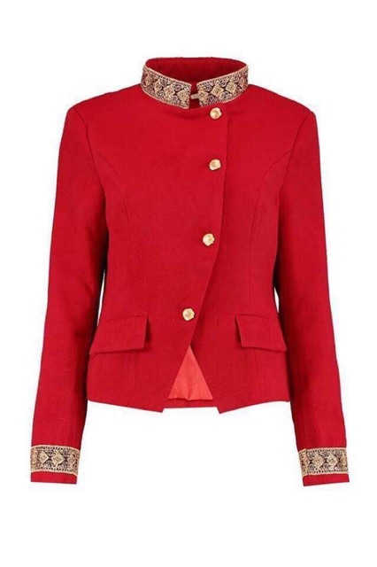 Áo khoác vest cổ tàu