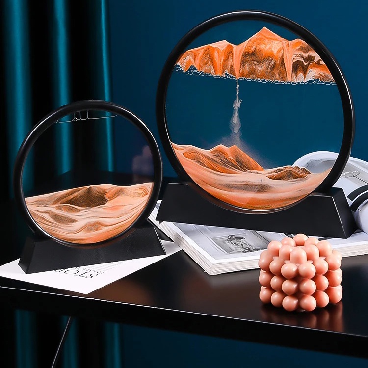 Tranh Cát Chuyển Động 3D Nghệ Thuật, Chất Liệu Acrylic, Bền Đẹp, Không Độc Hại