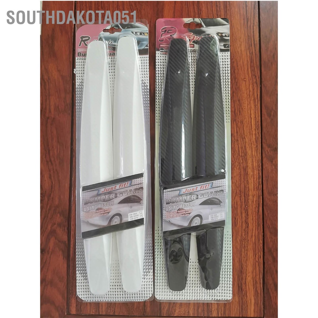 Southdakota051 2 cái Dải Cản Xe Ô Tô Chống Va Chạm Thấm Nước PVC Phong Cách Bảo Vệ Góc Màu Sắc Trang Trí