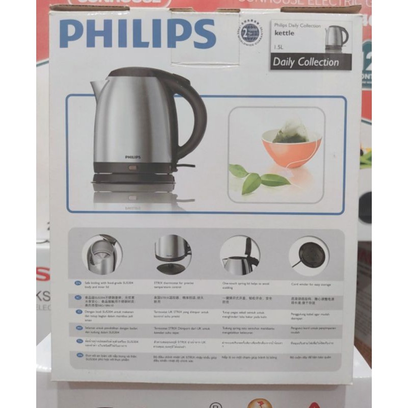 Bình đun siêu tốc Philips HD9306 ( Dung tích 1.5L)