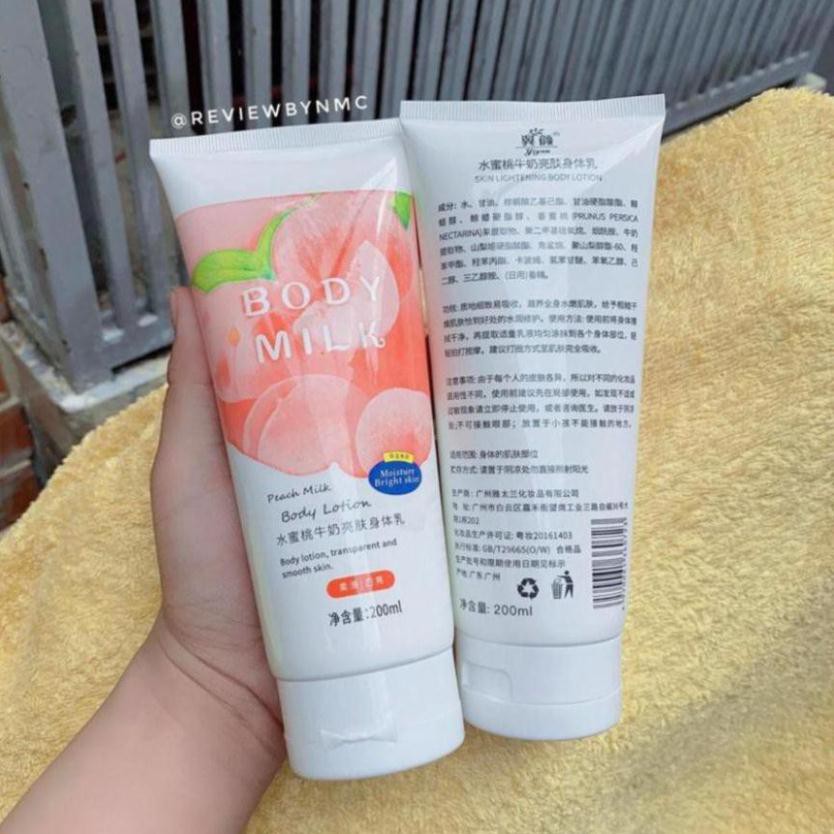 🍑🍑 SỮA DƯỠNG THỂ PEACH BODY MILK