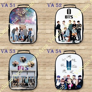 [BTS] Balo Size A (mẫu 45 - 58) - in theo yêu cầu Kpop (RM, Jin, Suga, J-Hope, Jimin, V, Jungkook)