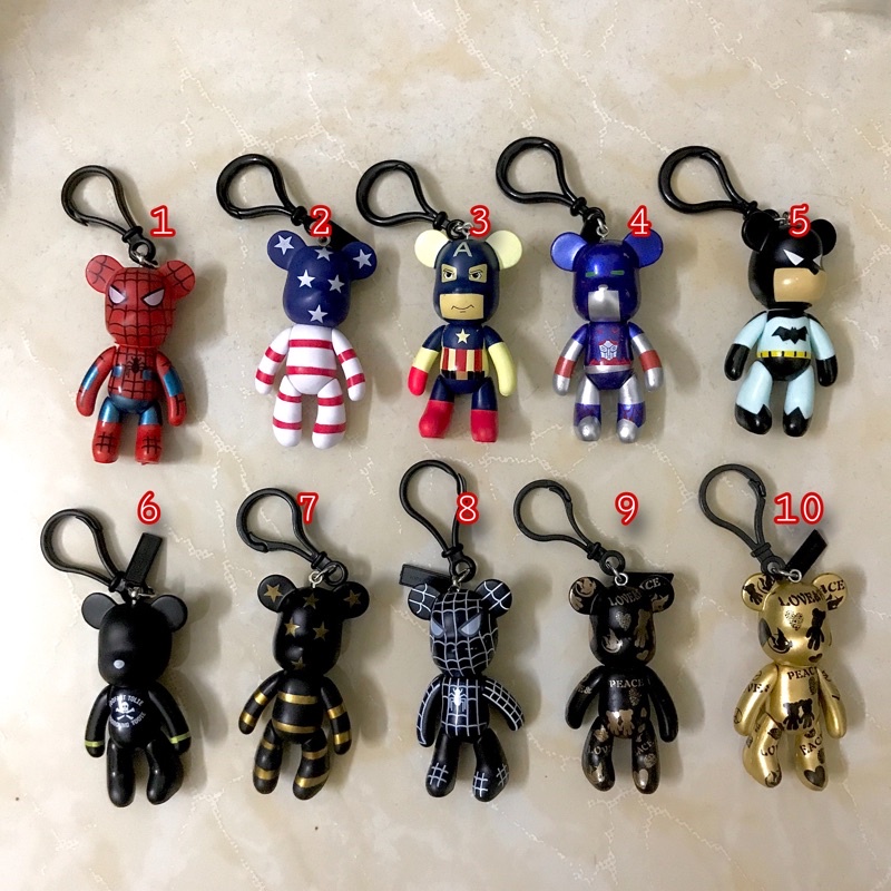 Móc khoá gấu popobe bearbrick