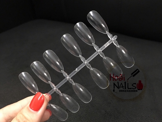 Móng rỗng bày mẫu, gắn sổ đầu nhọn(120m) - Phụ kiện Nail Giá Rẻ