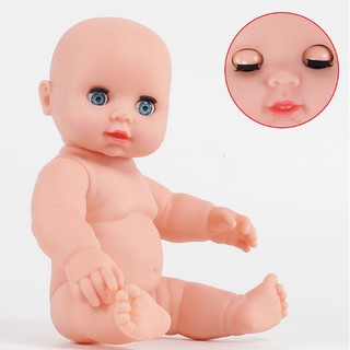 Búp Bê Silicon Em Bé Trai Mắt 4D - Cao 30cm