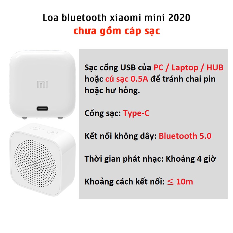 Loa năm (2020 )Bluetooth Mini Xiaomi XiaoAI Portable Speaker .