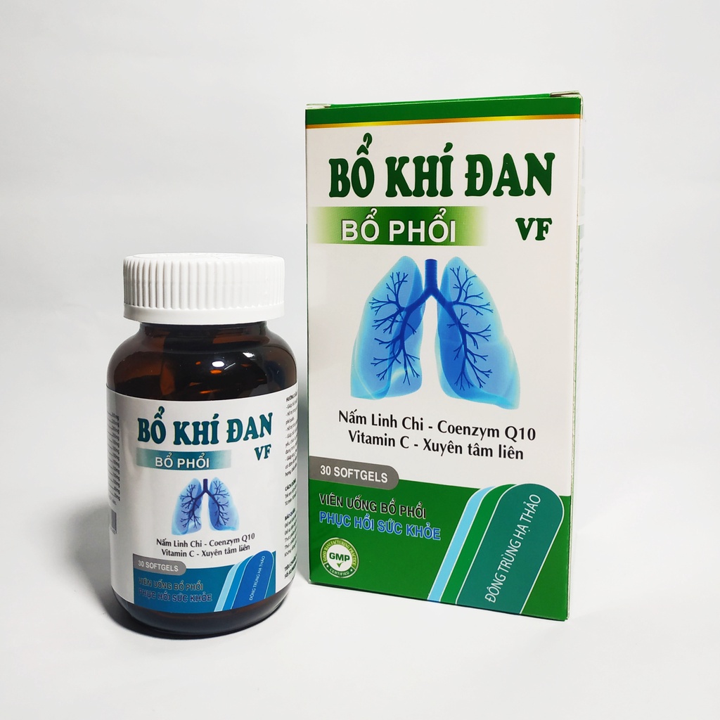 Bổ Phổi - Bổ Khí Đan Phục Hồi Sức Khỏe Trước Và Sau Covid – Giúp Phổi Khỏe Mạnh Tránh Bị Tổn Thương - Hộp 100 viên
