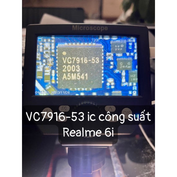 VC7916 - 53 ic Công suất Realme 6i, A20S SS