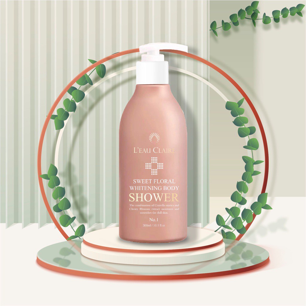 Sữa tắm 😍CHÍNH HÃNG 😍 trắng da hương ngọt ngào Sweet Floral Whitening Body Shower nước hóa quyến rũ