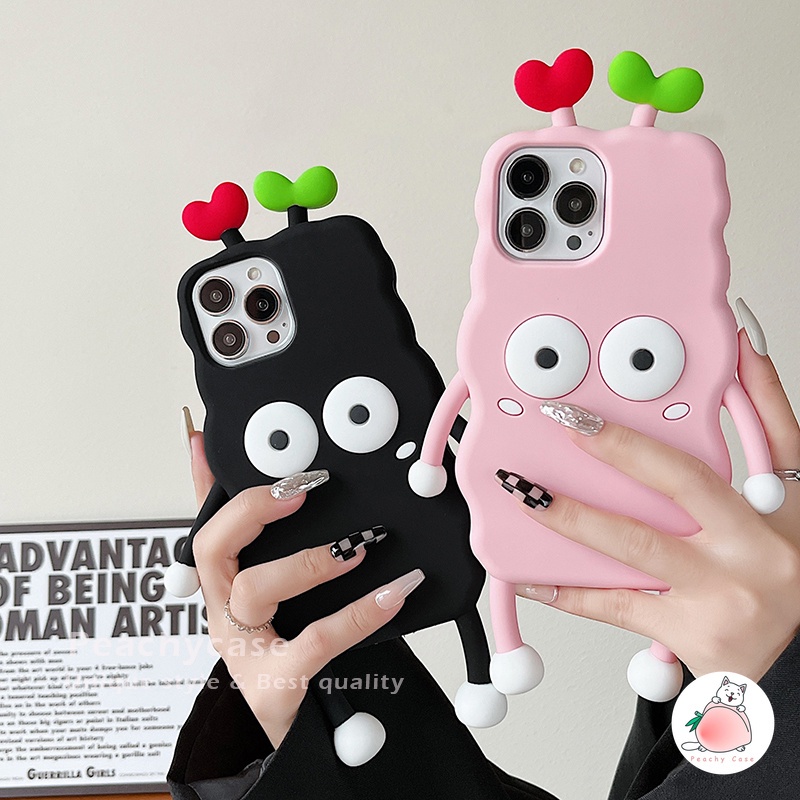 Ốp Điện Thoại Silicon Hình Biểu Cảm Briquette 3D Cho iPhone 14 Plus 13 12 Pro Max 11 12pro 13pro 11promax 13promax