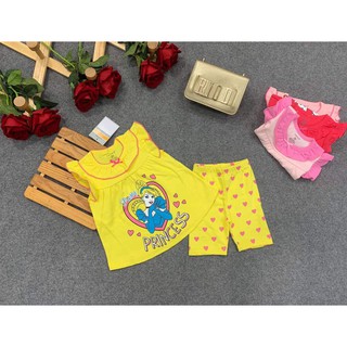 Bộ cotton carter xuất hàn cánh tiên cho bé gái
