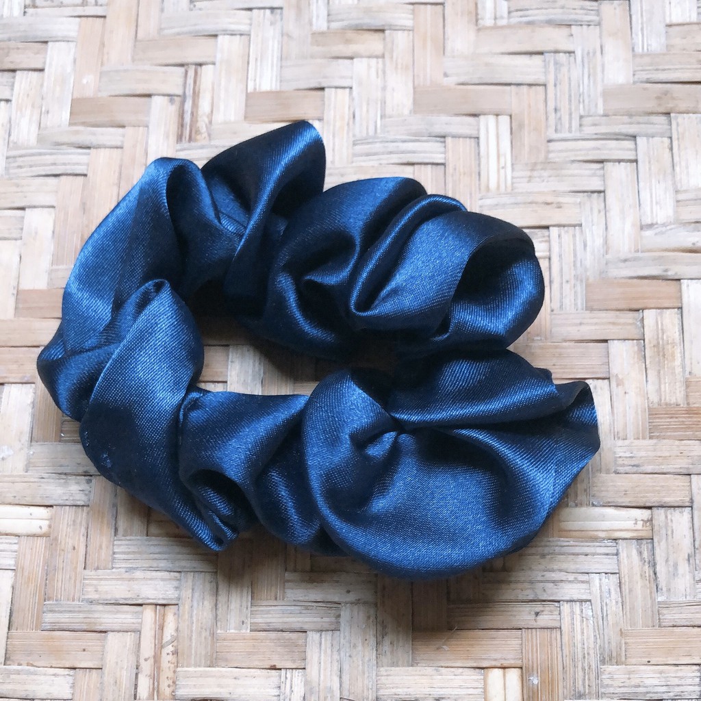 Scrunchies cột tóc phi bóng còn lẻ màu
