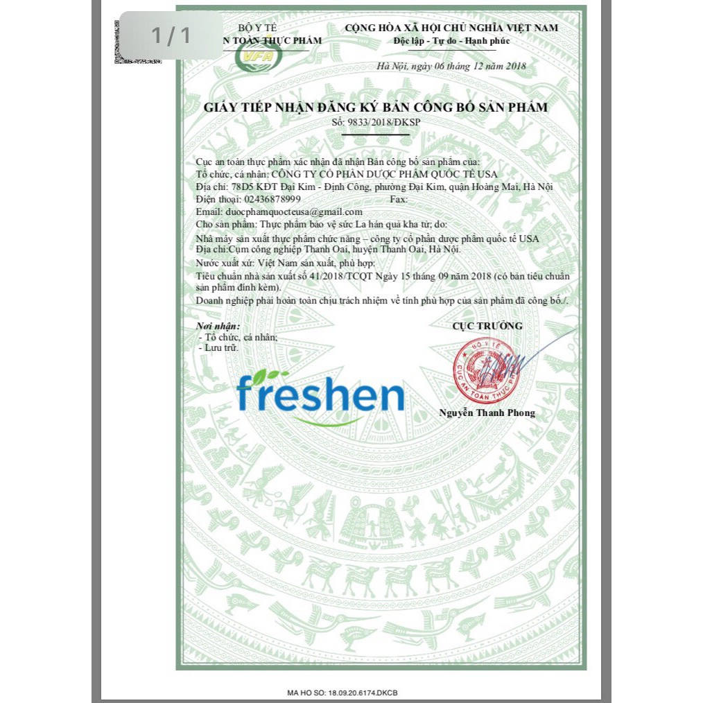 La Hán Quả Kha Tử bổ phế ,trừ ho, tiêu đờm