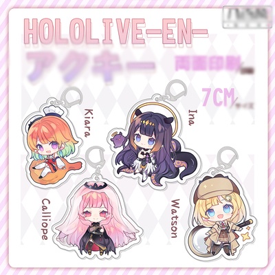 ( Mica trong acrylic ) Móc khóa IN HÌNH Hololive ver BABY xinh xắn anime chibi game xinh xắn quà tặng độc đáo