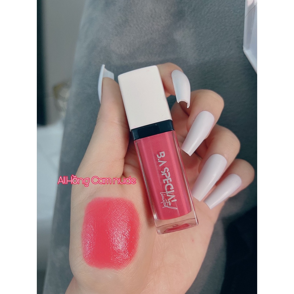 HOT TREND 2021 [A11 Hồng Cam Nude] Son B.A Special Limited – Son Hữu Cơ Không Chì Siêu Lì – Tont Hồng Nhạt Đáng Yêu | BigBuy360 - bigbuy360.vn
