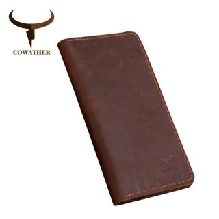 Ví da dài nam Cowather xách tay Mỹ