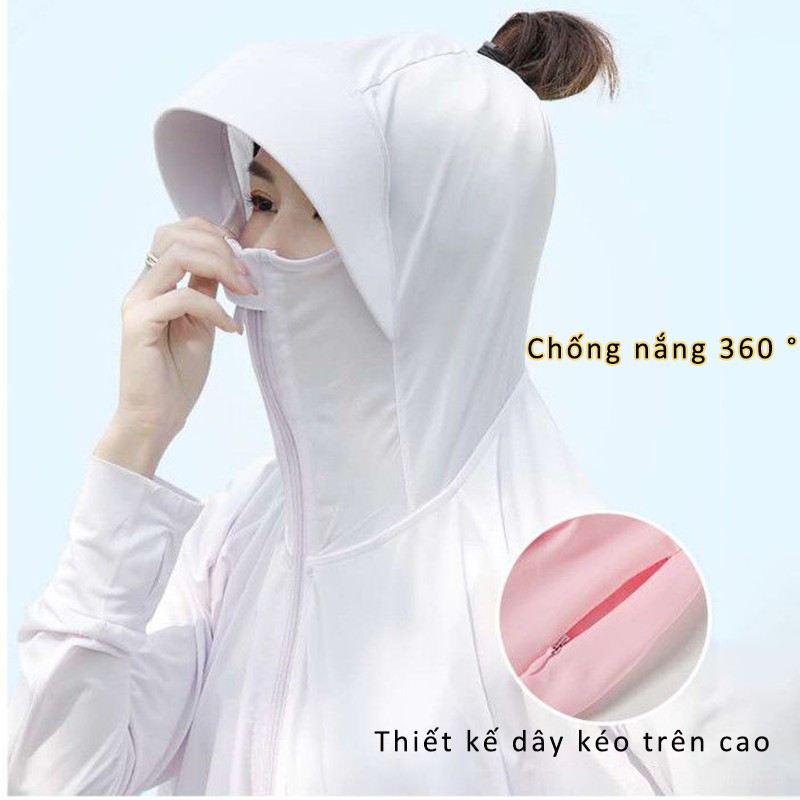 Áo khoác chống nắng siêu nhẹ thoáng khí chất lượng cao dành cho nữ