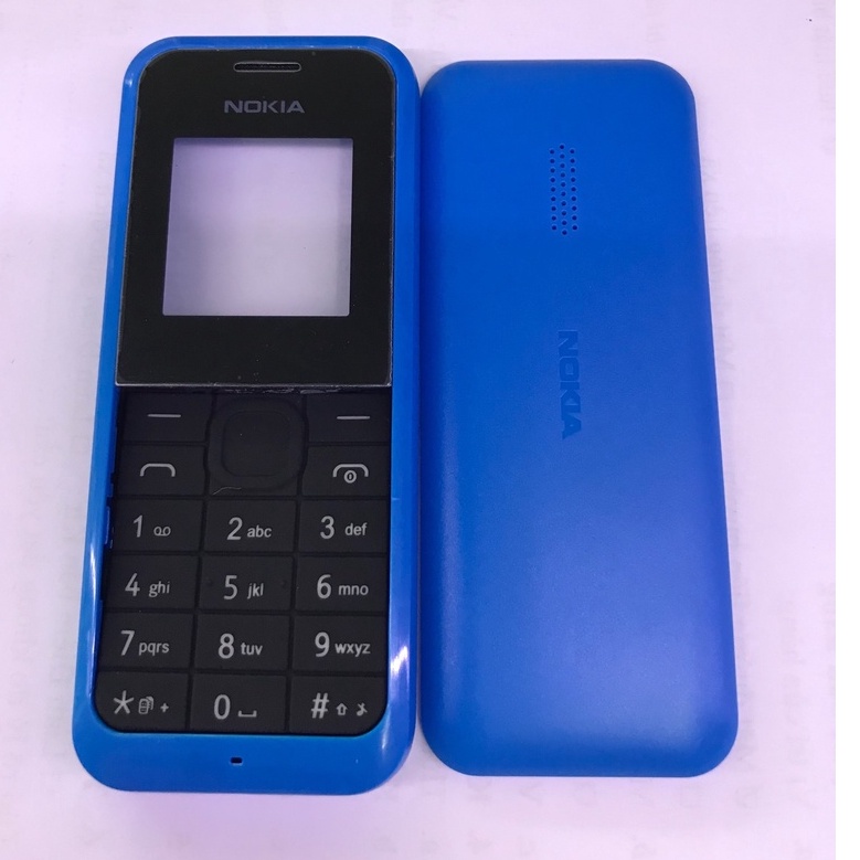 Sườn Vỏ Phím Nokia 105 2016 Zin Mới Sản Xuất- Hàng Xịn Có Màng Loa